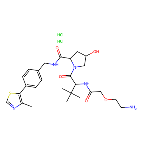 VH 032 酰胺-PEG1-胺,VH 032 amide-PEG1-amine dihydrochloride