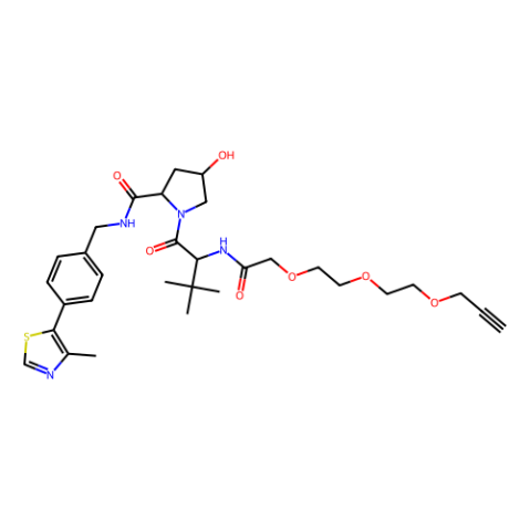 VH 032 酰胺-PEG2-炔,VH 032 amide-PEG2-alkyne