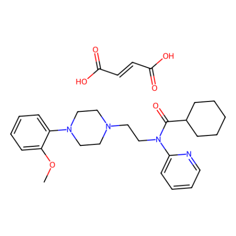 WAY-100635 Maleate,拮抗剂,WAY-100635 Maleate