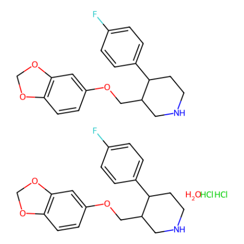 鹽酸帕羅西汀 半水合物,Paroxetine hydrochloride hemihydrate