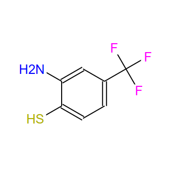 2-氨基-4-三氟甲基苯硫酚,2-amino-4-(trifluoromethyl)benzenethiol