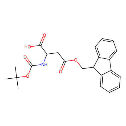 Boc-D-天冬氨酸β-9-芴基甲基酯,Boc-D-aspartic acid beta-9-fluorenylmethyl ester