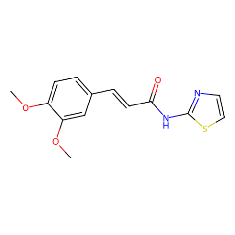 (2E)-3-(3,4-二甲氧基苯基)-N-2-噻唑基-2-丙烯酰胺,WAY-272077