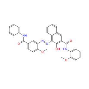 16195-23-6；3-hydroxy-4-[[2-methoxy-5-(phenylcarbamoyl)phenyl]azo]-2-naphth-o-anisidide