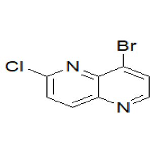 8-bromo-2-chloro-1,5-naphthyridine,8-bromo-2-chloro-1,5-naphthyridine