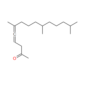 16647-10-2；6,10,14-trimethylpentadeca-4,5-dien-2-one