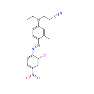 3-[[4-[(2-氯-4-硝基苯基)偶氮]-3-甲基苯基]乙氨基]丙腈；16586-43-9；3-[[4-[(2-chloro-4-nitrophenyl)azo]-3-methylphenyl]ethylamino]propiononitrile
