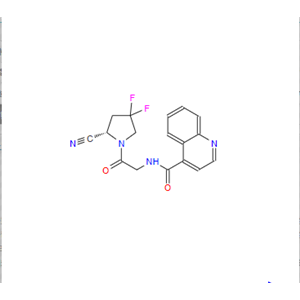 (S)-N-[2-(2-氰基-4,4-二氟-1-吡咯烷基)-2-氧代乙基]喹啉-4-甲酰胺