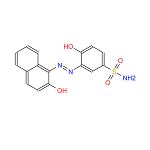 16432-45-4；4-羟基-3-[(2-羟基-1-萘基)偶氮基]苯磺酰胺；4-hydroxy-3-[(2-hydroxy-1-naphthyl)azo]benzenesulphonamide