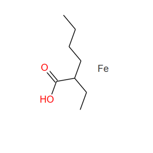 19583-54-1；2-ethylhexanoic acid, iron salt；2-乙基己酸鐵鹽