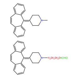 盐酸赛庚啶,Cyproheptadine hydrochloride sesquihydrate