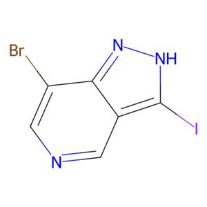 aladdin 阿拉丁 B628534 7-bromo-3-iodo-1H-pyrazolo[4,3-c]pyridine 1357946-27-0 97%