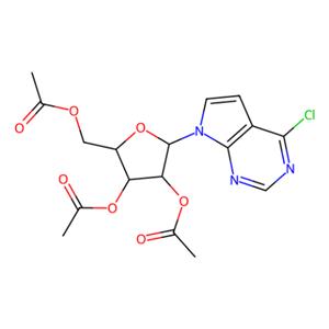 aladdin 阿拉丁 C357495 4-氯-7-(2,3,5-三-O-乙酰基-β-D-呋喃核糖基)-7H-吡咯并[2,3-d]嘧啶 16754-79-3 97%