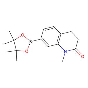 1-甲基-7-(4,4,5,5-四甲基-1,3,2-二氧硼雜環(huán)戊烷-2-基)-3,4-二氫喹啉-2(1H)-酮,1-Methyl-7-(4,4,5,5-tetramethyl-1,3,2-dioxaborolan-2-yl)-3,4-dihydroquinolin-2(1H)-one