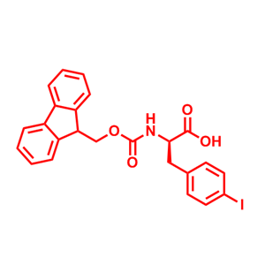 Fmoc-D-4-碘苯丙氨酸  205526-29-0