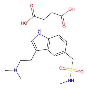 琥珀酸舒马坦,3-[2-(Dimethylamino)ethyl]-N-methyl-1H-indole-5-methanesulfonamide succinate
