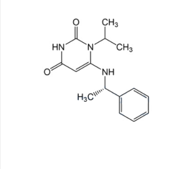 玛伐凯泰杂质6,(S)-1-Isopropyl-6-((1-phenylethyl)amino)pyrimidine-2,4(1H,3H)-dione