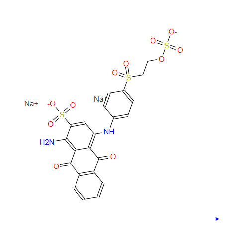 1-氨基-9,10-二氢-9,10-D二氧-4-[[4-[[2-(硫氧)乙基]磺酰基]苯基]氨基]-2-蒽磺酸二钠,Disodium 1-amino-9,10-dihydro-9,10-dioxo-4-[[4-[[2-(sulphonatooxy)ethyl]sulphonyl]phenyl]amino]anthracene-2-sulphonate