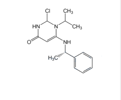 瑪伐凱泰雜質(zhì)8,2-Chloro-1-isopropyl-6-(((S)-1-phenylethyl)amino)-2,3-dihydropyrimidin-4(1H)-one