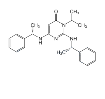 玛伐凯泰杂质13,3-Isopropyl-2,6-bis(((S)-1-phenylethyl)amino)pyrimidin-4(3H)-one