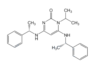 玛伐凯泰杂质16,1-Isopropyl-4,6-bis(((S)-1-phenylethyl)amino)pyrimidin-2(1H)-one