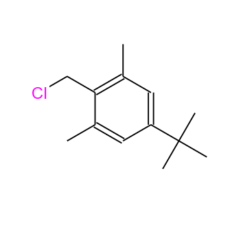 4-叔丁基-2,6-二甲基苄基氯,2-(chloromethyl)-5-(1,1-dimethylethyl)-m-xylene