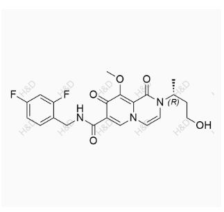 度魯特韋雜質(zhì)27,(R)-N-(2,4-difluorobenzyl)-2-(4-hydroxybutan-2-yl)-9-methoxy-1,8-dioxo-2,8-dihydro-1H-pyrido[1,2-a]pyrazine-7-carboxamide