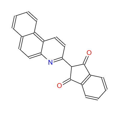 2-苯并[F]喹啉-3-基-1H-茚-1,3(2H)二酮,1H-Indene-1,3(2H)-dione,2-benzo[f]quinolin-3-yl-