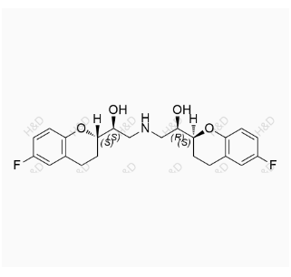 奈必洛尔杂质10,(S)-1-((S)-6-fluorochroman-2-yl)-2-(((R)-2-((S)-6-fluorochroman-2-yl)-2-hydroxyethyl)amino)ethanol