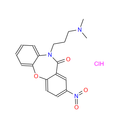 10-[3-(dimethylamino)propyl]-2-nitrodibenz[b,f][1,4]oxazepin-11(10H)-one monohydrochloride
