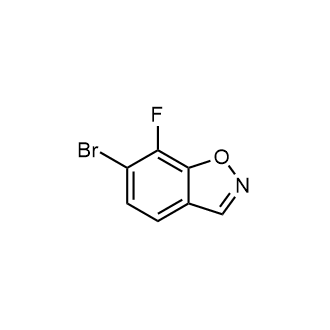 6-溴-7-氟苯并[d]异噁唑,6-Bromo-7-fluorobenzo[d]isoxazole