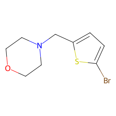 4-[（5-溴噻吩-2-基）甲基]嗎啉,4-[(5-Bromothiophen-2-yl)methyl]morpholine