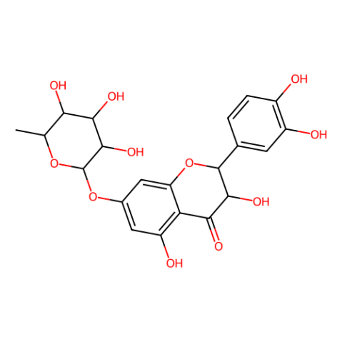 二氢槲皮素-7-O-鼠李糖苷,Taxifolin 7-rhamnoside