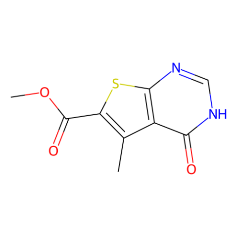 5-甲基-4-氧代-3,4-二氫噻吩并[2,3-d]-嘧啶-6-羧酸甲酯,Methyl 5-methyl-4-oxo-3,4-dihydrothieno[2,3-d]-pyrimidine-6-carboxylate