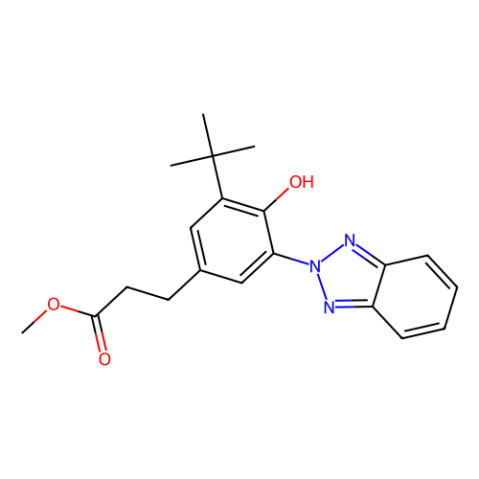 3-[3-(2-H-苯并三唑-2-基)-4-羟基-5-叔丁基苯基]-丙酸-聚乙二醇 300 酯,[3-[3-(2H-Benzotriazol-2-yl)-5-(1,1-dimethylethyl)-4-hydroxyphenyl]-1-oxopropyl]-hydroxypoly(oxo-1,2-ethanediyl)