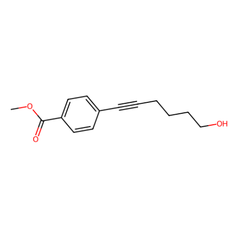 4-（6-羥基己-1-炔-1-基）苯甲酸甲酯,methyl 4-(6-hydroxyhex-1-yn-1-yl)benzoate