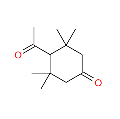 4-acetyl-3,3,5,5-tetramethylcyclohexan-1-one