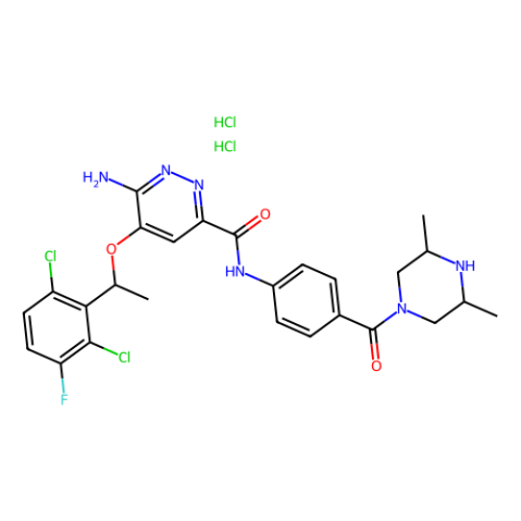 恩沙替尼二盐酸盐,Ensartinib (X-396) dihydrochloride