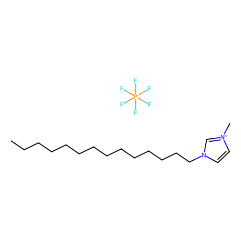 1-十四烷基-3-甲基咪唑六氟磷酸盐,1-methyl-3-tetradecylimidazol-1-ium,hexafluorophosphate