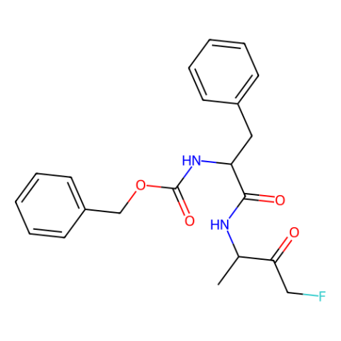 Z-FA-FMK,不可逆半胱氨酸蛋白酶抑制剂,Z-FA-FMK