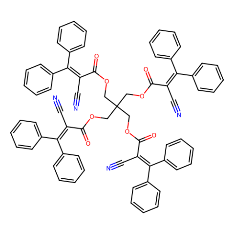 季戊四醇四(2-氰基-3,3-二苯丙烯酸酯),2,2-Bis(((2-cyano-33-diphenylacryloyl)oxy)methyl)propane-1,3-diyl bis(2-cyano-3,3-diphenylacrylate)