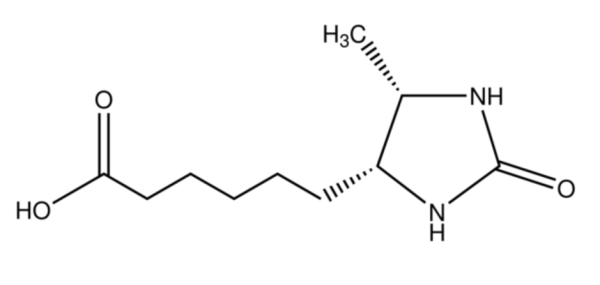 D-脱硫生物素,(4R-cis)-5-methyl-2-oxoimidazolidine-4-hexanoic acid