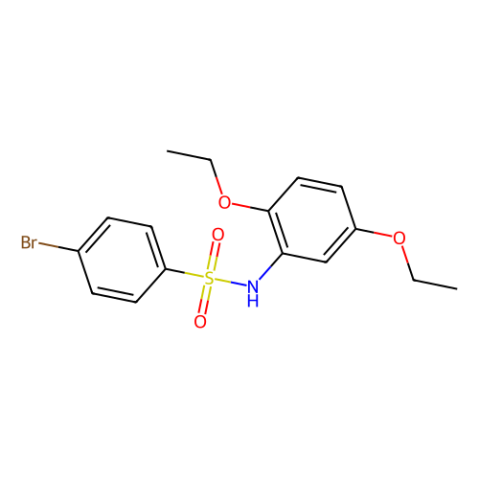 4-溴-N-(2,5-二乙氧基苯基)苯磺酰胺,4-Bromo-N-(2,5-diethoxyphenyl)benzenesulfonamide