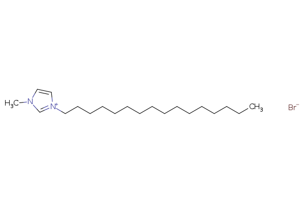 1-十六烷基-3-甲基咪唑溴盐,1-hexadecyl-3-methylimidazolium bromide