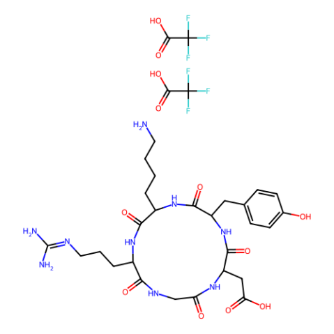 Cyclo(RGDyK) trifluoroacetate,Cyclo(RGDyK) trifluoroacetate