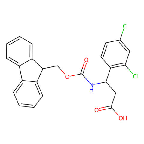 Fmoc-(S)-3-氨基-3-(2,4-二氯苯基)丙酸,Fmoc-(S)-3-amino-3-(2,4-dichlorophenyl)propionic acid