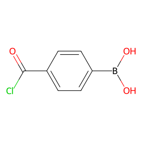 4-甲酰氯苯硼酸(含不同量的酸酐),4-Chlorocarbonylphenylboronic acid (contains varying amounts of Anhydride)