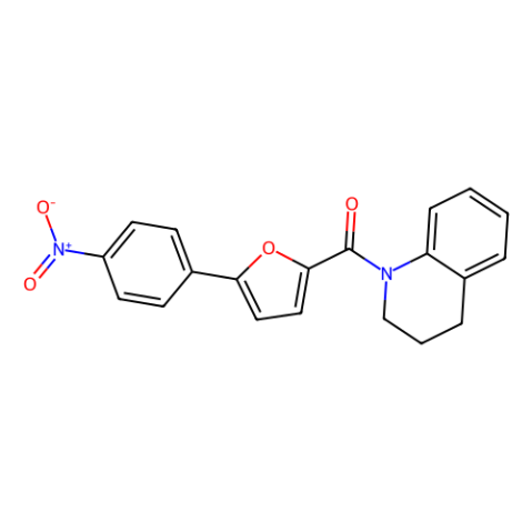 1-[5-(4-Nitrophenyl)furan-2-carbonyl]-1,2,3,4-tetrahydroquinoline,1-[5-(4-Nitrophenyl)furan-2-carbonyl]-1,2,3,4-tetrahydroquinoline