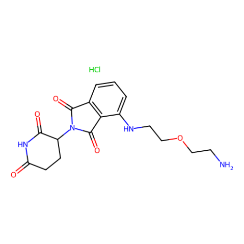 泊馬度胺 4'-PEG1-胺鹽酸鹽,Pomalidomide 4'-PEG1-amine hydrochloride