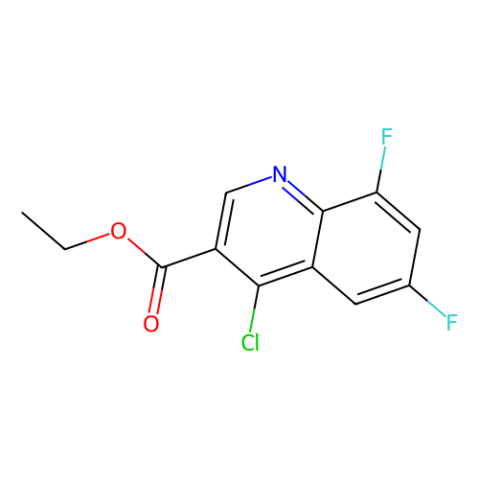 4-氯-6,8-二氟喹啉-3-羧酸乙酯,Ethyl 4-chloro-6,8-difluoroquinoline-3-carboxylate